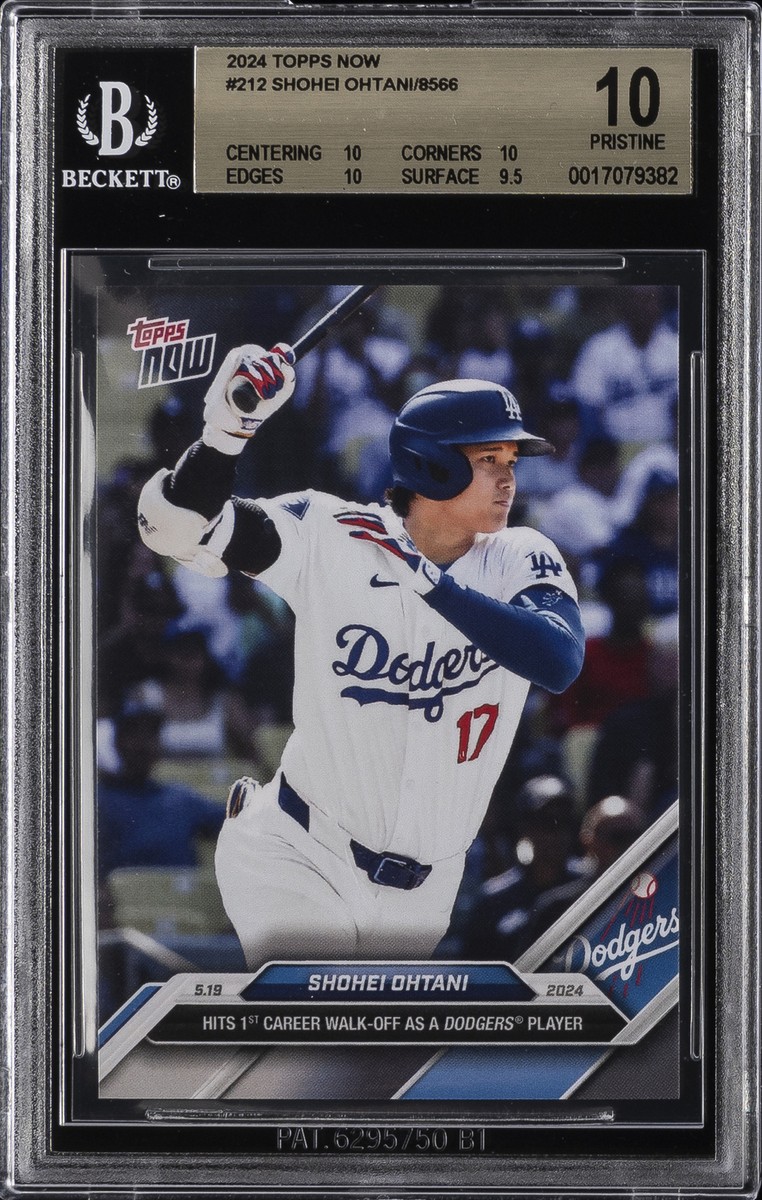 2024 TOPPS NOW #212 SHOHEI OHTANI BGS 10 | eBay