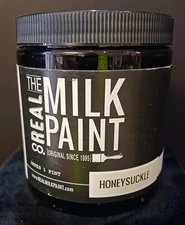 The Real Milk Paint Co. Makes 1 Pint Powder HONEYSUCKLE Safe For Environment