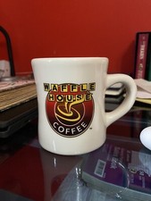 Vintage Tuxton Rounded Waffle House Coffee Cup Heavy Ceramic Mug