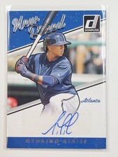 Ozzie Albies 2017 Donruss New Breed Rookie Autograph card RC Auto Atlanta Braves