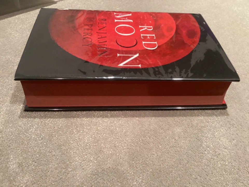 Red Moon by Benjamin Percy - signed , Dated 1st/1st HB -number 15 of 260 - Image 3 of 4