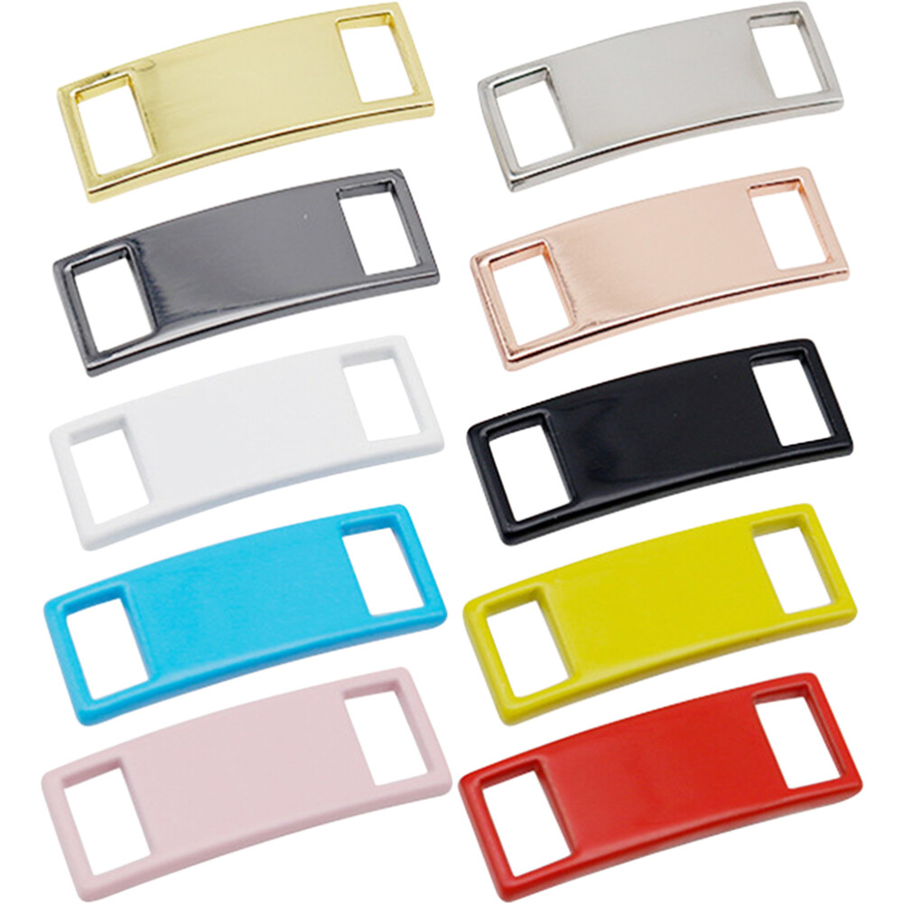 APL 10 pezzi lucchetto fai da te barca metallo lacci lucchetti per scarpe decorazione