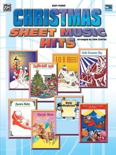 Christmas Sheet Music Hits by Dan Coates: New