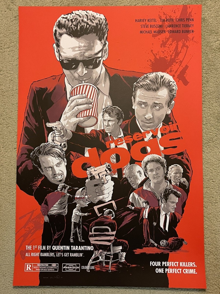 Reservoir Dogs Quentin Tarantino Movie Art Print Poster