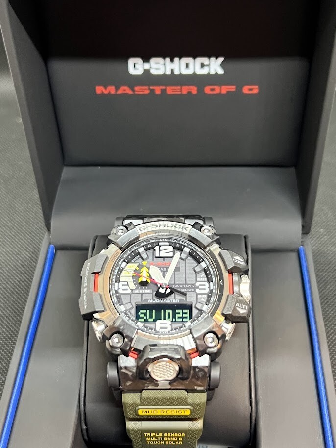 CASIO G-SHOCK GWG-2000-1A3JF MUDMASTERMen's Watch Solar Green Belt