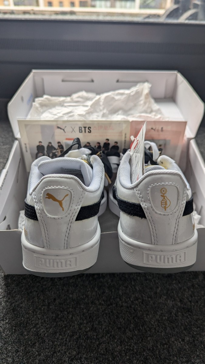 PUMA x BTS Trainers Basket Petent (36827801), UK4 EU37, BNIB