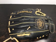 LOUISVILLE SLUGGER 12 1/2" Baseball Leather Mitt RHT DY14-BK Dynasty Series