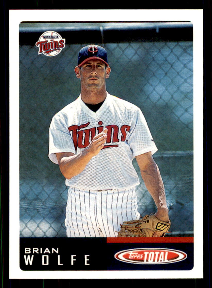 2002  Topps Total  #212 Brian Wolfe Minnesota Twins RC
