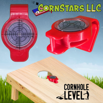 Cornhole Board Level Accessory | Get Consistent Cornhole Board Angles | Easy Use