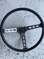 1972-77 Amc Javelin Amx Hornet Gremlin Black Sport 3 Spoke Steering Wheel