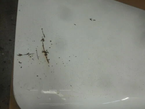 94-99 Mercedes W140 S320 S420 S500 White Trunk Lid Shell Panel LOCAL PICK UP - Image 4 of 4