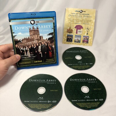 Downton Abbey, Season 4 [Blu-ray] - Blu-ray - VERY GOOD
