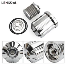 Replacement Reusable Oil Filter W/ Cartidge Fitting for Harley Touring Sportster