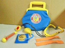 VINTAGE SESAME STREET DOCTOR'S  KIT W/ TOOLS  A 