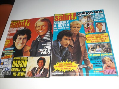 LOT 5 REVUES TELE CINE VIDEO 1988-magazine TV television:Paul newman