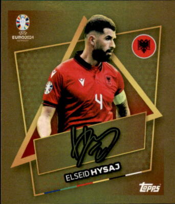 TOPPS FOOTBALL UEFA Euro 2024 Sticker Jude Bellingham END SP Gold