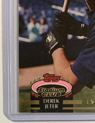 1992 DEREK JETER #117 TOPPS TSC JACK MURPHY STADIUM CLUB ROOKIE