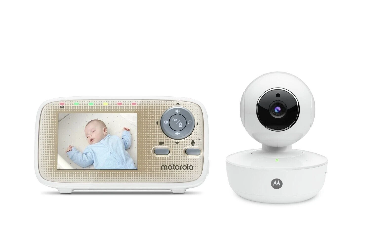 Motorola MBP669 CONNECT Digital Video Baby Monitor + 2.8" Screen (USED)