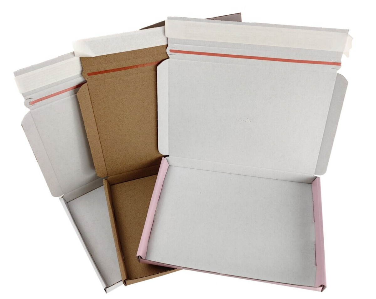 Triplast C5 222 X 160 X 20 Mm White PIP Cardboard Large Letter Postal Box For Royal Mail (Pack Of 50