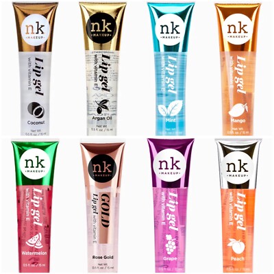 Nicka K Nk Lip Gel Bundle, 8-piece set