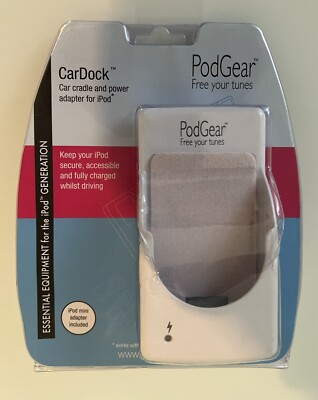 CarDock Podgear iPod Auto Halterung Kfz für Zigarettenanzünder wie neu in OVP