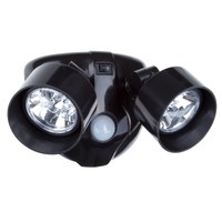 Everyday Home Dual Head Motion Activated 10 Led Security Light - Black on sale Everyday Home Dual Head Motion Activated 10 Led Security Light - Black on sale