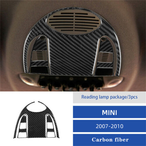 42Pcs Carbon Fiber Full Interior Set Kit Cover For Mini Cooper R55 R56 ...