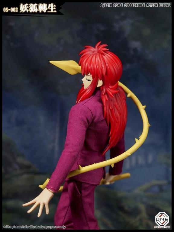 One Shot Toys Yu Yu Hakusho Spirit Fox (Kurama) Action Figure Review 幽☆遊☆白書  