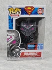 Funko Pop DC Superman BRAINIAC 574 (Metallic) NYCC Shared Exclusive New IN HAND
