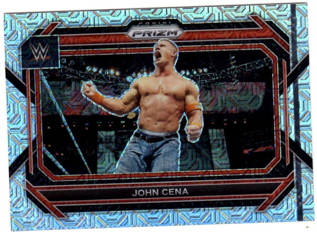 2023 Panini Prizm WWE Prizms Mojo #54 John Cena  #22/25