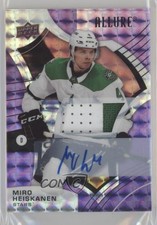 2021-22 Upper Deck Allure Purple Diamond /10 Miro Heiskanen #41 Patch Auto 2d8