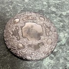 VTG Towle Sterling Silver .925 Old Master Compact Purse Hand Mirror RBS 3" w bag