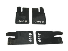 Jeep Cherokee Xj Comanche Mj 84-01 Oem Front Rear Splash Guard Set Free Shipping
