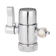 Faucet Adapter Diverter Valve Counter Top Water Filter 1/4" 3/8" Sink Connector