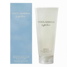 Dolce & Gabbana Light Blue for Women Refreshing Body Cream 6.7 oz