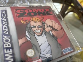 Comix Zone Nintendo Game Boy Advance PAL Exclusive VGA 85 Silver NOT WATA Rare