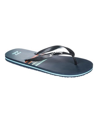 Herren Tides Classic Printed Sandale, Navy, 42 EU Schmal