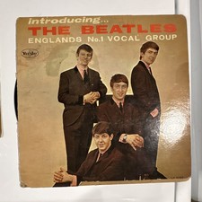 The Beatles Introducing... Vintage Vinyl LP Album Vee-Jay Records Rock & Pop