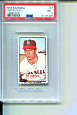 1965 BAZOOKA #22 JIM FREGOSI LA HAND CUT PSA MINT 9 VERY TOUGH RARE NONE BETTER