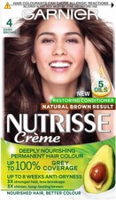 Image of Garnier Nutrisse Permanent Hair Dye Long Lasting Intense Colour For all Hair UK