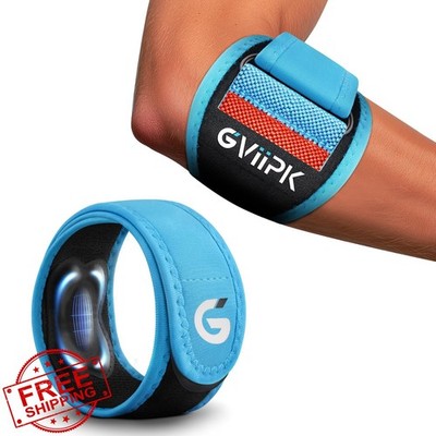 Gviipk Elbow Brace Tennis Elbow Blue 1pk