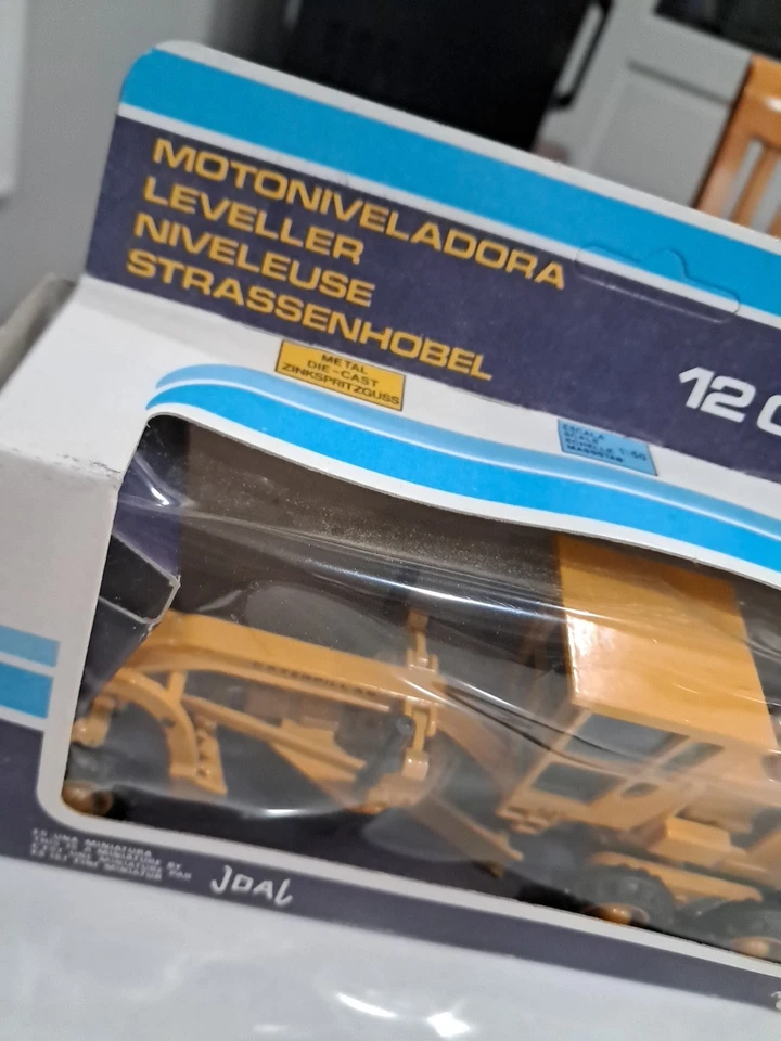 VTG~Joal Cat Caterpillar 12G #217 ~ NEW IN BOX! 1:50~  MADE IN SPAIN!  - Image 2 of 4