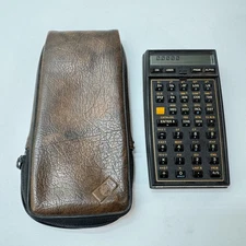 Hewlett Packard HP 41CX Calculator w/ Case & Batteries - EXCELLENT WORKING COND!