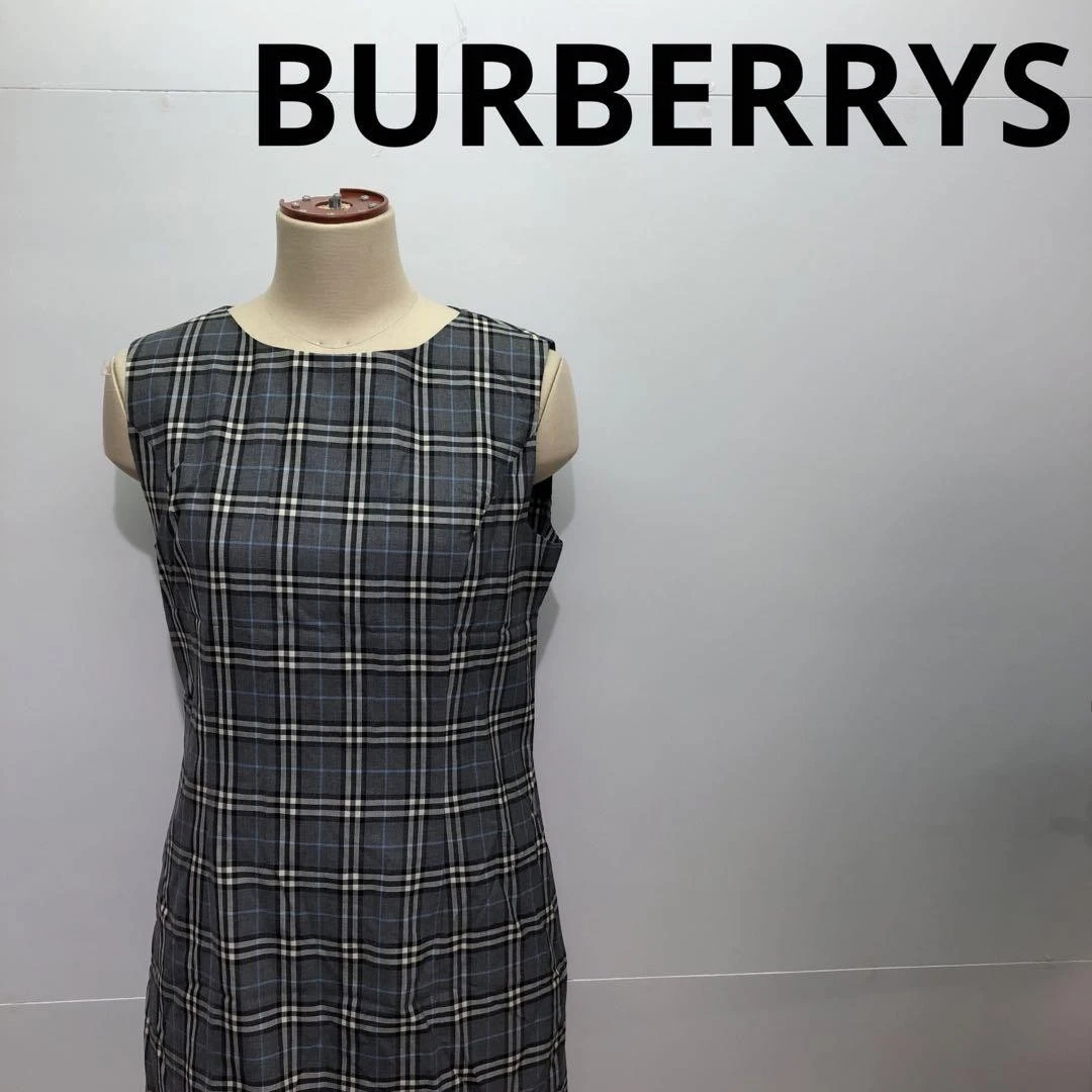 Burberry abito smanicato donna moda dal Giappone