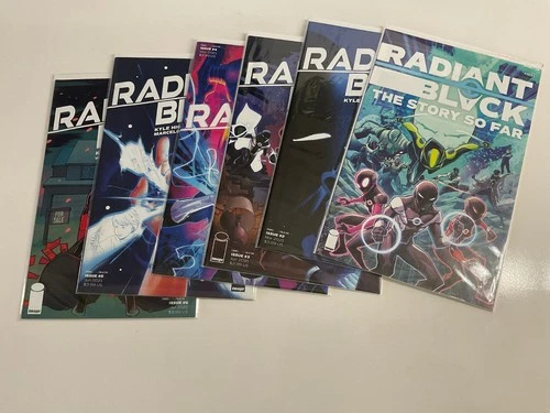 RADIANT BLACK #2 3 4 5 6 & STORY SO FAR (IMAGE/HIGGINS/06251059) FULL SET OF 6