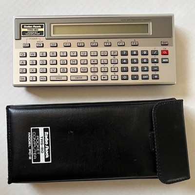 Vintage Radio Shack TRS-80 Model PC-2 Pocket Computer w/ Case (Working) VG Cond.