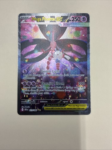 Pokemon Chaos Rising 117/086 Mega Floette Ex Special Illustration Rare SIR 🔥