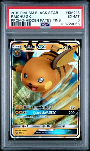 Raichu-GX graded PSA 6 for sale on eBay