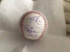 BALTIMORE ORIOLES 2026 MULTI SIGNED OFFICIAL GAME MLB BASEBALL 6 SIGS HOLLIDAY