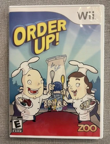 Order Up! Nintendo Wii Game w/Manual - Tested, Exceptional Condition